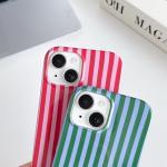 Cute Disney Striped iPhone 15 Case for Girls