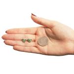 Minnie Mouse August Birthstone Stud Earrings