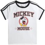 Disney Women's Short Sleeve Graphic Crop Tops