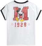 Disney Women's Short Sleeve Graphic Crop Tops