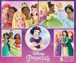 Disney Princess 5-in-1 Puzzle Multipack - 300 Pieces