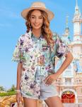 Disney Princess Hawaiian Shirt for Women