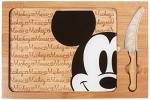 Disney Mickey Mouse Cutting Board & Knife Set