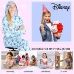 Kids Disney Stitch Hooded Fleece Pajamas