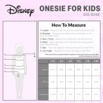 Kids Disney Stitch Hooded Fleece Pajamas