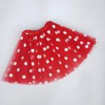 Disney-Inspired Red White Polka Dot Tutu Costume