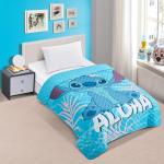 Disney Stitch Twin Bedspread Set with Stickers