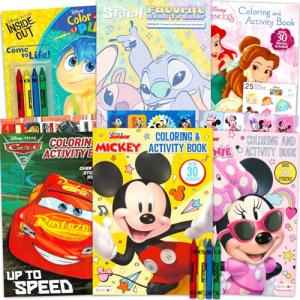 Disney Classics Coloring Book Set with Stickers