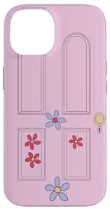 Monsters, Inc. Boo Door iPhone 14 Purple Case