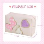 Disney-Inspired Preppy Patch Petite Toiletry Bag