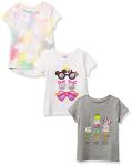 Disney T-Shirts for Girls - 3-Pack Bundle