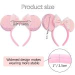 Minnie Mouse Ears Headband with Bow for Parties