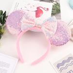 Minnie Mouse Ears Headband with Bow for Parties