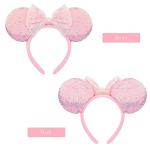 Minnie Mouse Ears Headband with Bow for Parties
