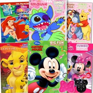 Disney Classics Kids Coloring Book Set