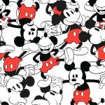 Disney Mickey Mouse White Pajama Pants for Men
