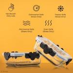 Mickey & Minnie Glass Food Storage Containers Set