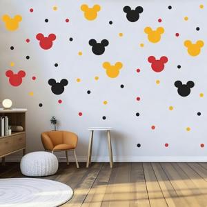 Disney Classical Mouse Wall Decals for Bedroom Decor