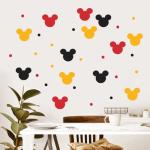 Disney Classical Mouse Wall Decals for Bedroom Decor
