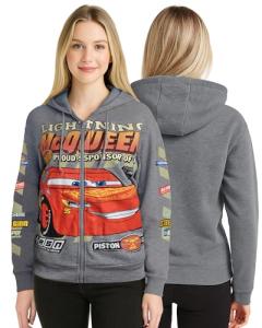 Disney Women's Cars and Stitch Zip-Up Hoodies