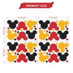 Disney Classical Mouse Wall Decals for Bedroom Decor