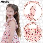 Minnie Mouse Toddler Ruffle Dress in Pale Peach