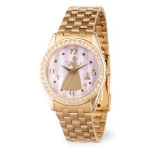Disney Adult Round Sparkle Quartz Watch