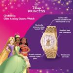 Disney Adult Round Sparkle Quartz Watch