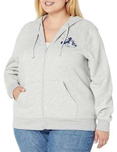 Disney Women's Fleece Full-Zip Hoodie Sweatshirt