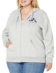 Disney Women's Fleece Full-Zip Hoodie Sweatshirt