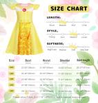 Disney Princess Toddler Nightgown - Yellow Size 6