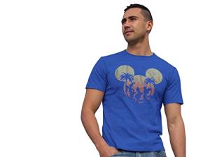 Disney Mickey, Donald & Goofy Sunset T-Shirt