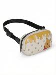 Disney Pooh White Fanny Pack Crossbody Bag