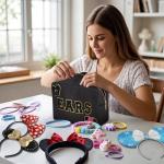 Disney Mouse Ear Headband Organizer and Makeup Bag