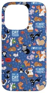 Disney Cats "I Love My Cat" iPhone 14 Pro Case