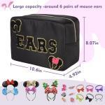 Disney Mouse Ear Headband Organizer and Makeup Bag