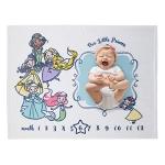 Disney Princess Colorful Soft Milestone Baby Blanket