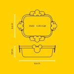 Disney Mickey & Minnie Glass Food Storage Containers