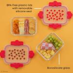 Disney Mickey & Minnie Glass Food Storage Containers
