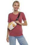 Disney Pooh White Fanny Pack Crossbody Bag