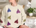 Disney Magic Kingdom Sweatshirt with Colorful Castle