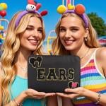 Disney Mouse Ear Headband Organizer and Makeup Bag