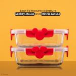 Disney Mickey & Minnie Glass Food Storage Containers