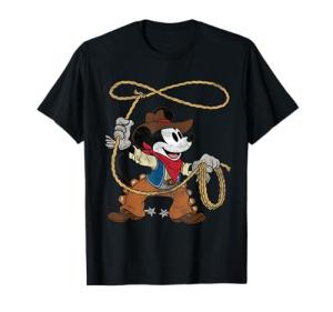Mickey Mouse Cowboy Vintage Look T-Shirt