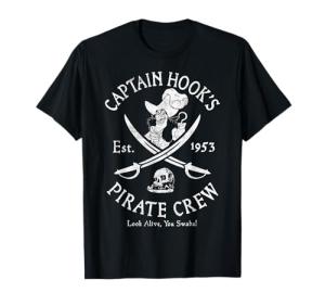 Disney Peter Pan Captain Hook Crew T-Shirt