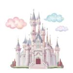 Disney Princess Castle Wall Decals for Kids' Rooms