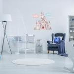 Disney Princess Castle Wall Decals for Kids' Rooms