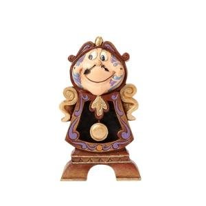 Jim Shore Cogsworth Clock Figurine - Beauty and The Beast