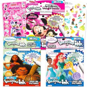 Disney Princess Magic Ink Coloring Book Bundle