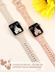 Cute Disney Engraved Apple Watch Bands - 2 Pack